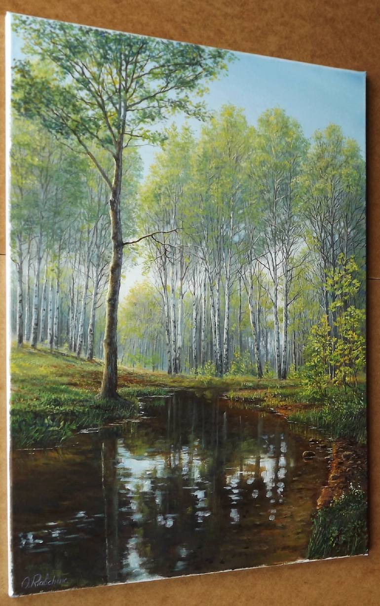 Original Realism Landscape Painting by Aurum Arts