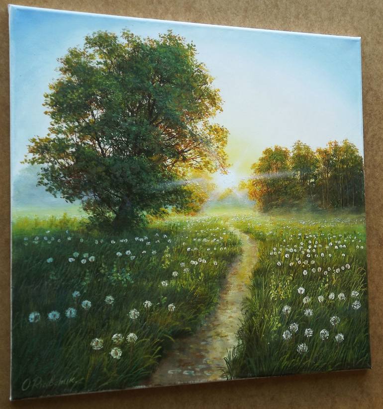 Original Realism Landscape Painting by Aurum Arts