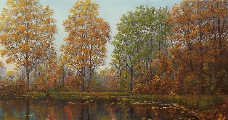 Original Realism Landscape Painting by Aurum Arts