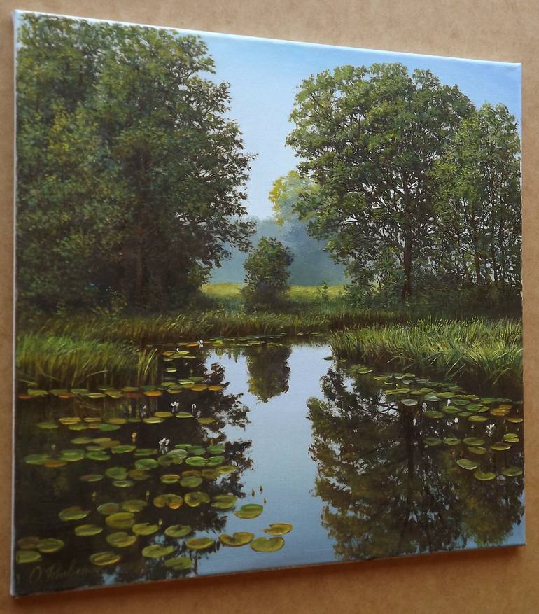 Original Realism Landscape Painting by Aurum Arts