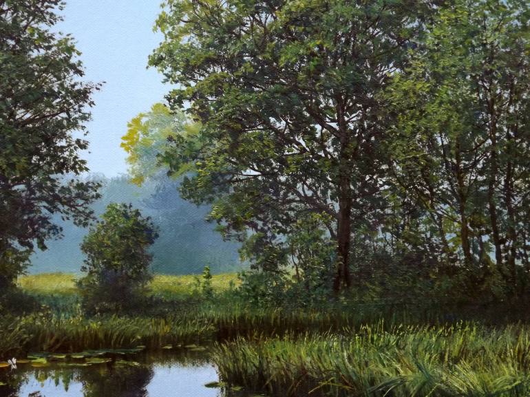 Original Realism Landscape Painting by Aurum Arts