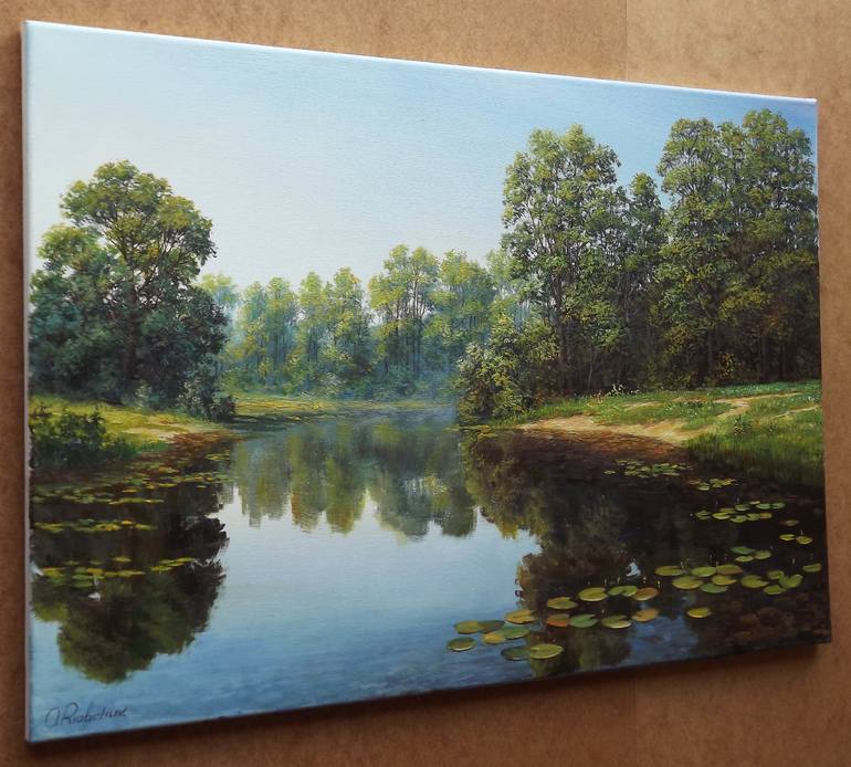 Original Realism Landscape Painting by Aurum Arts