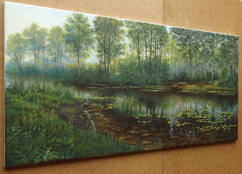 Original Realism Landscape Painting by Aurum Arts