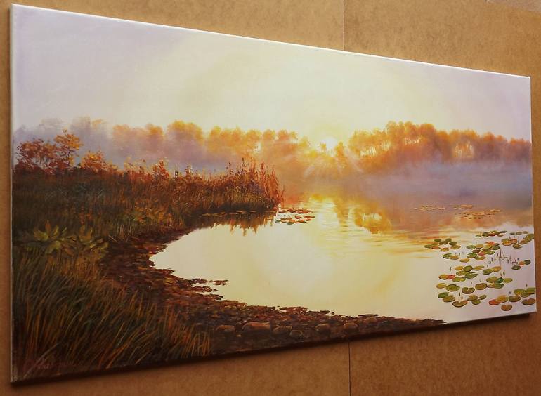 Original Realism Landscape Painting by Aurum Arts