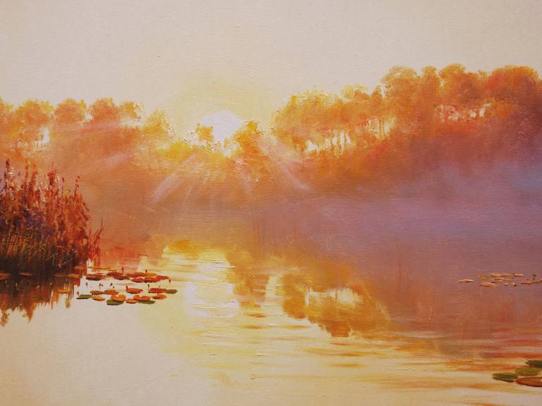 Original Realism Landscape Painting by Aurum Arts