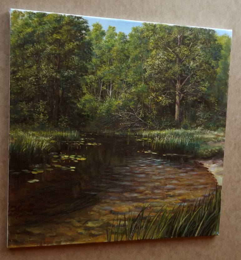 Original Realism Landscape Painting by Aurum Arts