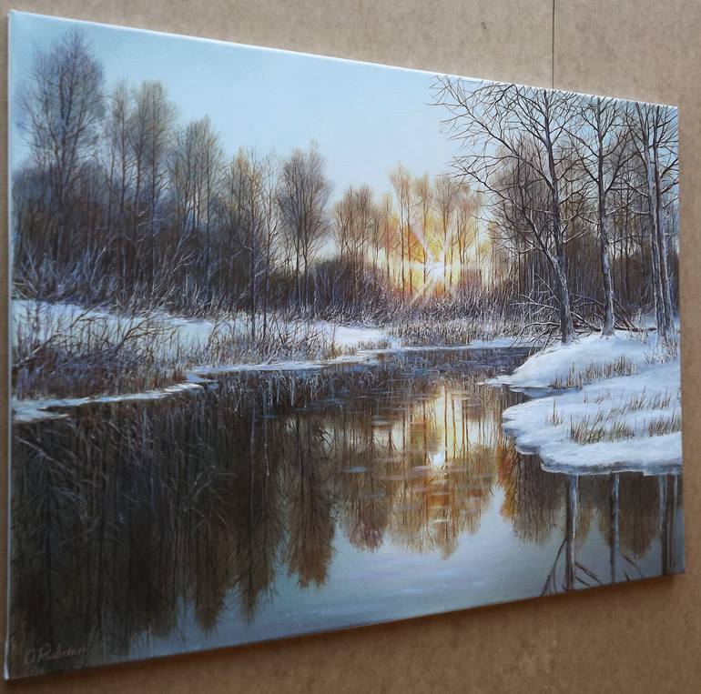 Original Realism Landscape Painting by Aurum Arts