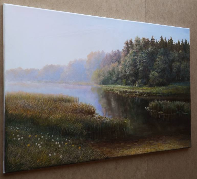 Original Realism Landscape Painting by Aurum Arts