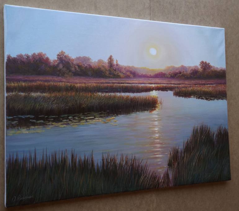 Original Realism Landscape Painting by Aurum Arts