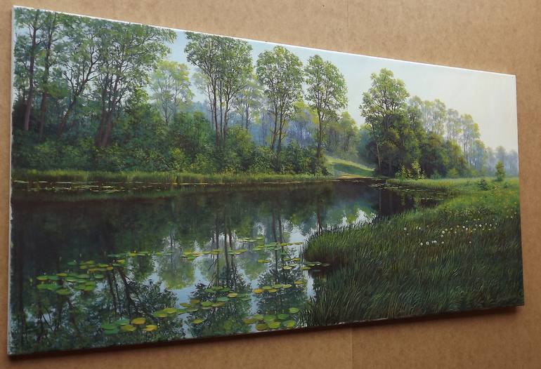 Original Realism Landscape Painting by Aurum Arts