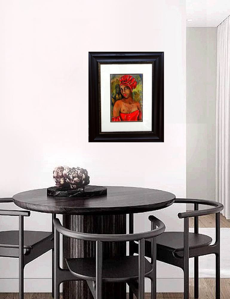 Original Figurative Religious Painting by Aldo R Suarez