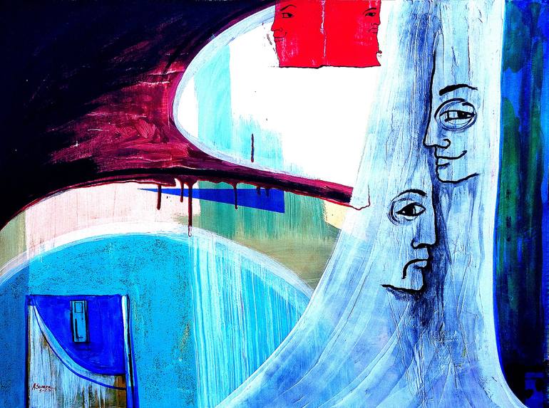 Original  Painting by aldo r suarez
