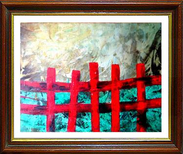 Original Abstract Expressionism Abstract Paintings by Aldo R Suarez