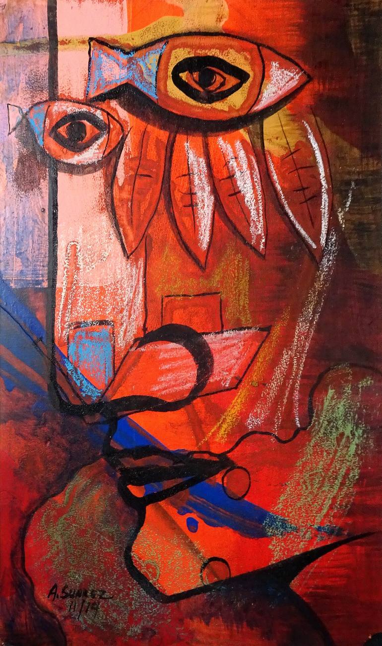 Original  Painting by aldo r suarez