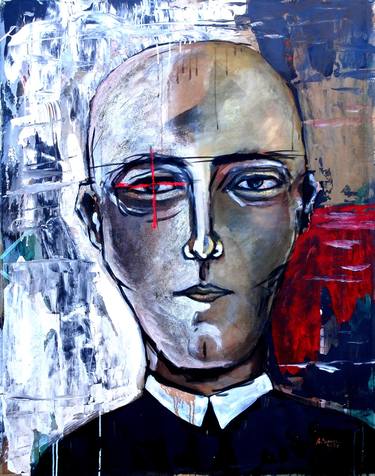 Original Contemporary People Paintings by Aldo R Suarez