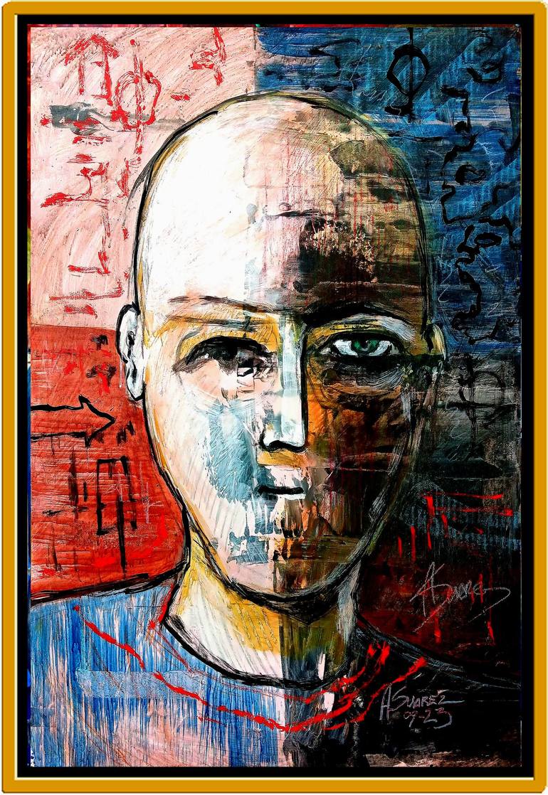 Little Pieces. Pequenas Cosas Original Painting by aldo r suarez