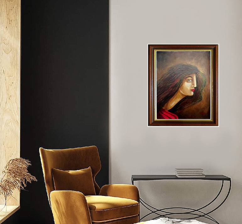 Original Portraiture Pop Culture/Celebrity Painting by Aldo R Suarez