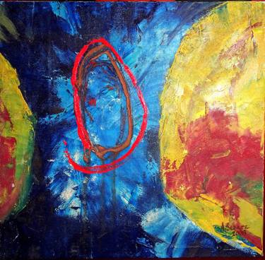 Original Conceptual Abstract Paintings by Aldo R Suarez