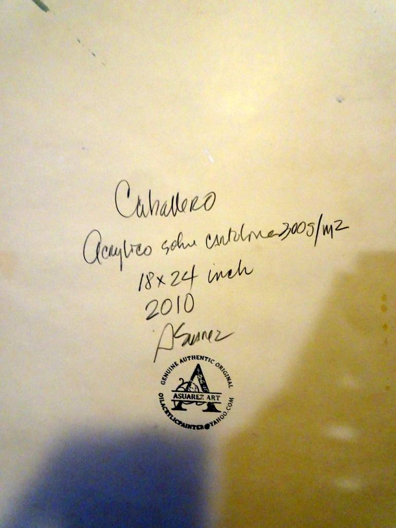 Original Contemporary Men Painting by Aldo R Suarez