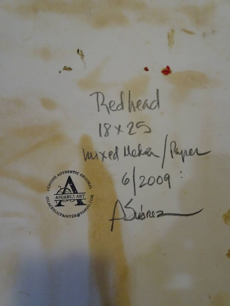 Original Portraiture Women Painting by Aldo R Suarez