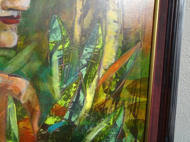 Original Portraiture People Painting by Aldo R Suarez