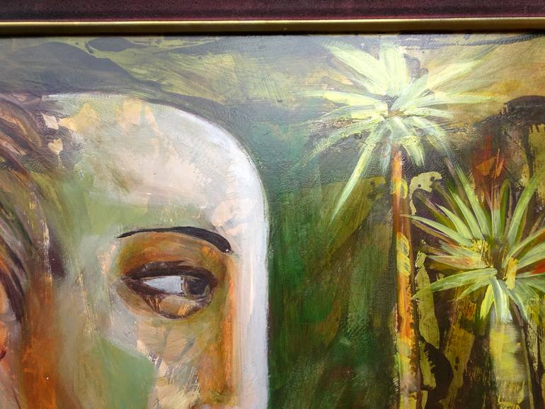 Original Portraiture People Painting by Aldo R Suarez