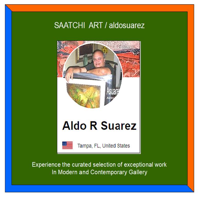 Original Contemporary Nude Painting by Aldo R Suarez