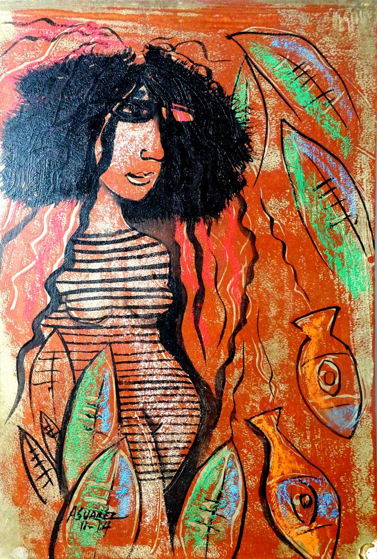 Original  Painting by aldo r suarez