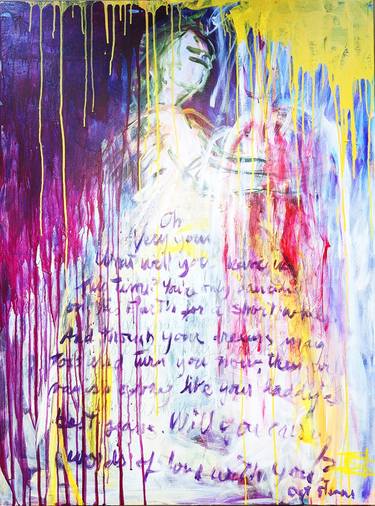 Original Conceptual Women Painting by Danielle Caron