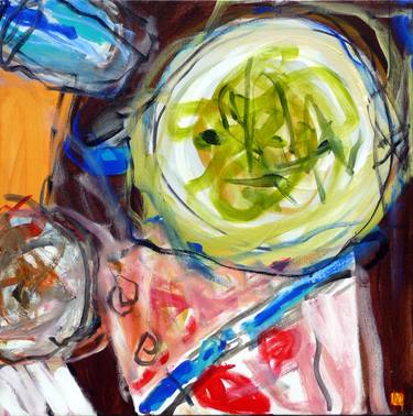 Original Expressionism Food Paintings by Danielle Caron