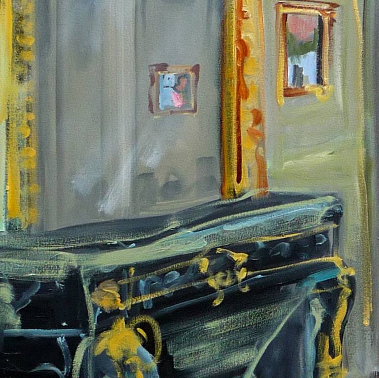 Original Expressionism Architecture Painting by Danielle Caron