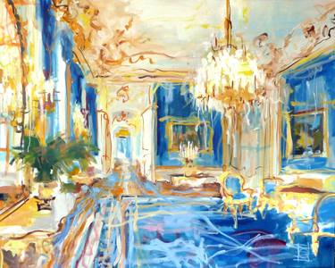 Original Architecture Paintings by Danielle Caron