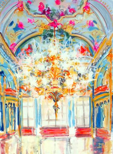 Original Architecture Paintings by Danielle Caron