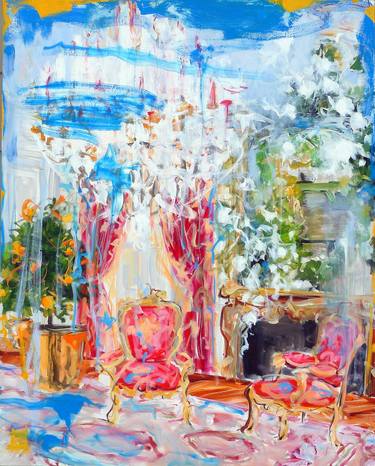 Print of Interiors Paintings by Danielle Caron