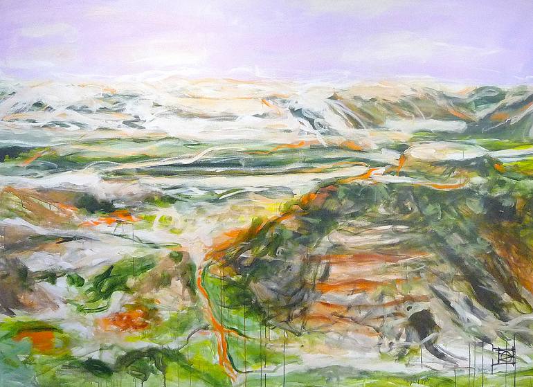 Print of Expressionism Landscape Paintings by Danielle Caron