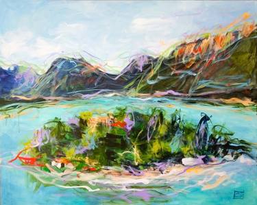 Original Expressionism Landscape Paintings by Danielle Caron