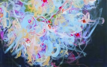 Original Abstract Expressionism Abstract Painting by Danielle Caron