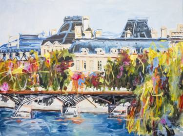 Original Expressionism Architecture Painting by Danielle Caron