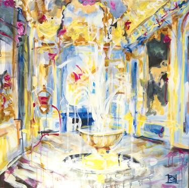 Print of Expressionism Interiors Paintings by Danielle Caron