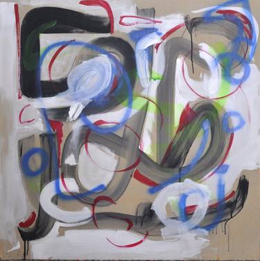 Original Abstract Painting by kevin brewerton