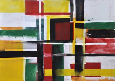 Original Abstract Paintings by kevin brewerton