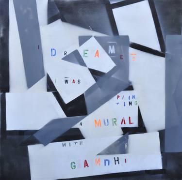 Print of Language Paintings by kevin brewerton