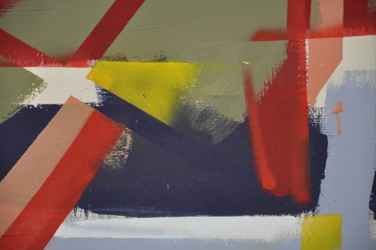 Original Abstract Expressionism Abstract Painting by Kevin Brewerton