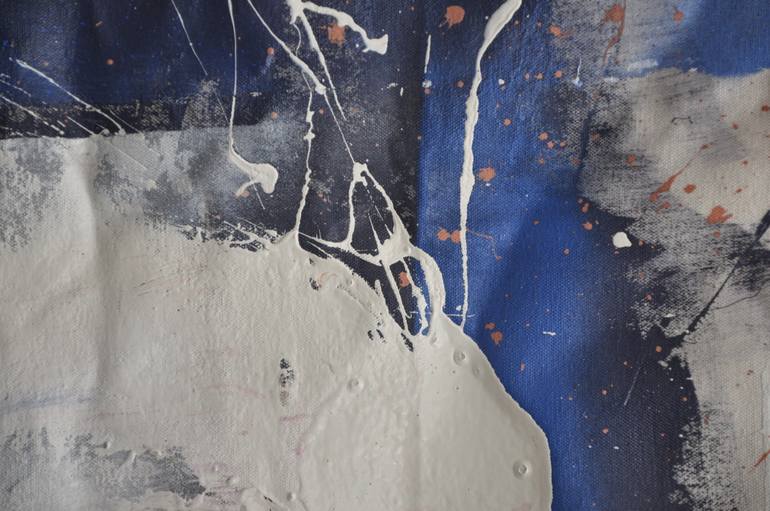 Original Abstract Expressionism Abstract Painting by Kevin Brewerton