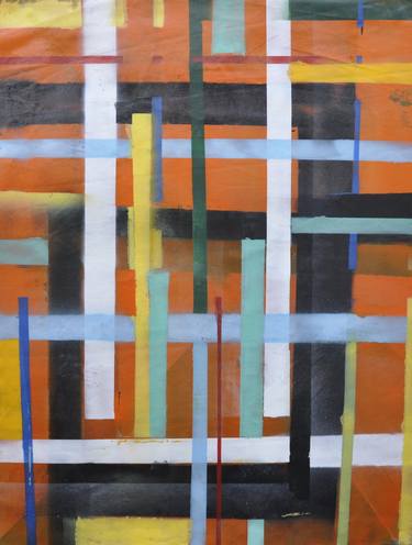 Original Documentary Abstract Paintings by kevin brewerton