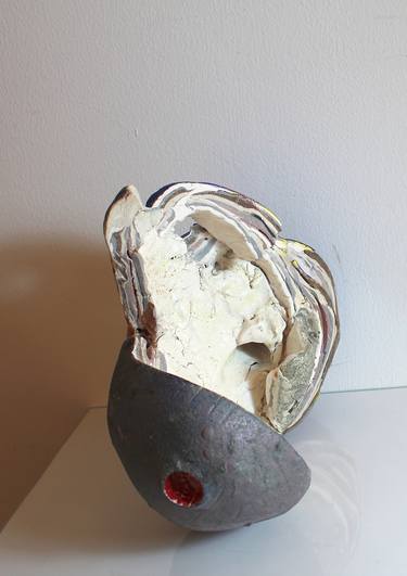 Original Abstract Expressionism Abstract Sculpture by Liana Nakashidze