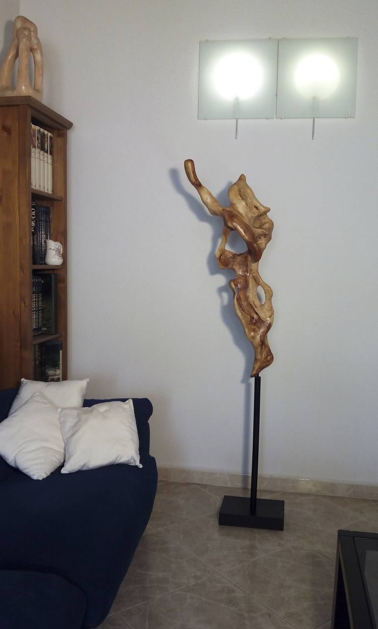 Original Abstract Nature Sculpture by Juan Pedrosa