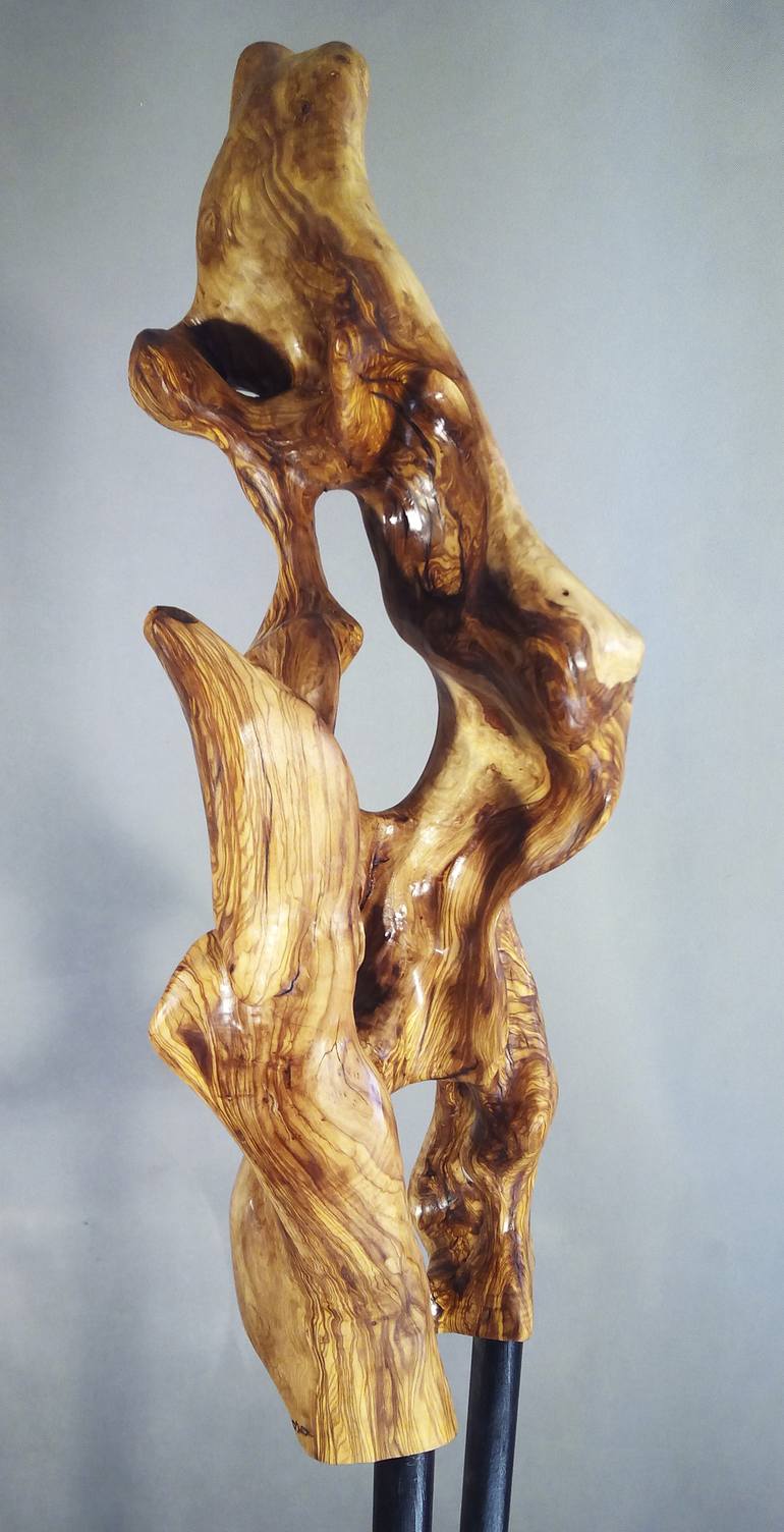 Original Abstract Nature Sculpture by Juan Pedrosa