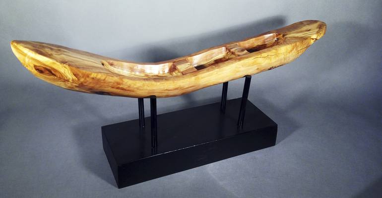 Original Boat Sculpture by Juan Pedrosa