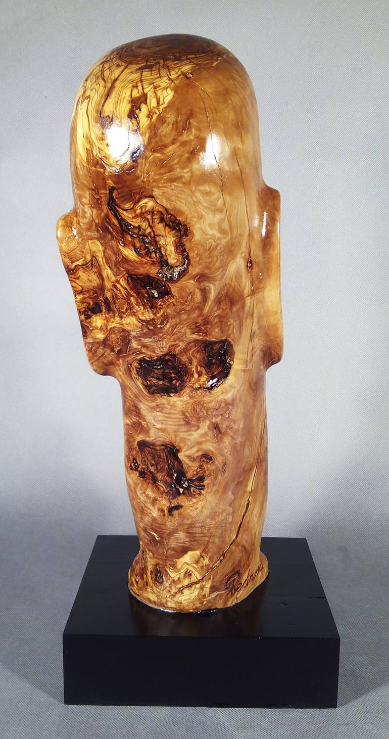 Original Abstract Expressionism Men Sculpture by Juan Pedrosa